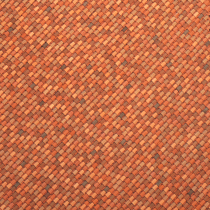 Chabrun, couverture en tuilles en terre cuite